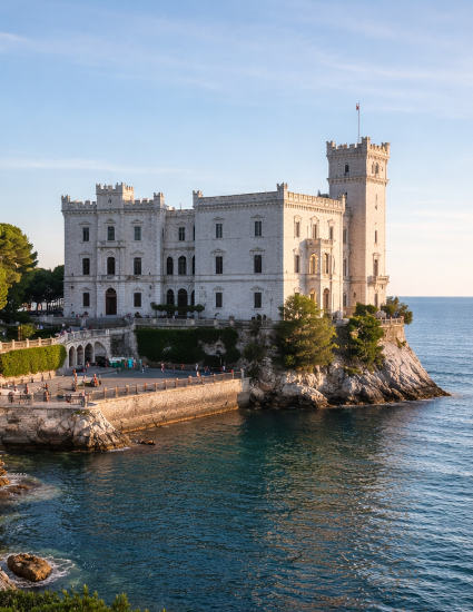 Miramare castle, Trieste Tour Miramare castle, Trieste Tour
